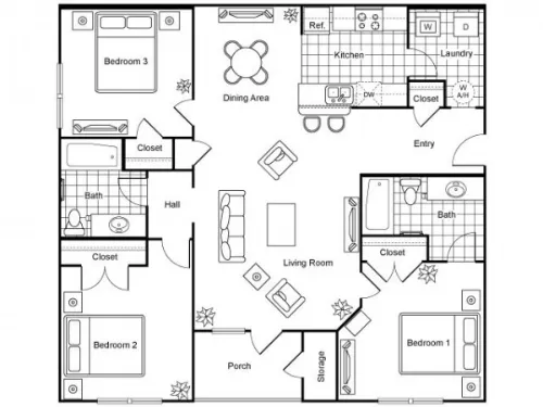 The Paddock at Norwood floorplan 3