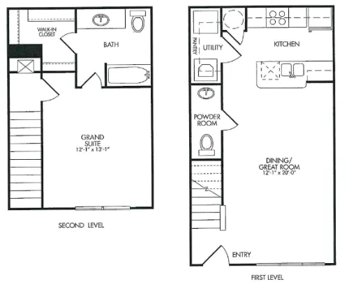 The Park at Summers Grove floor plan 1