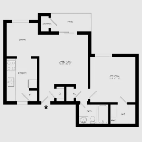 The Ridge floor plan 2