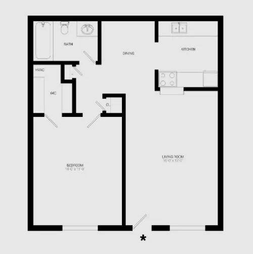 The Ridge floor plan 3