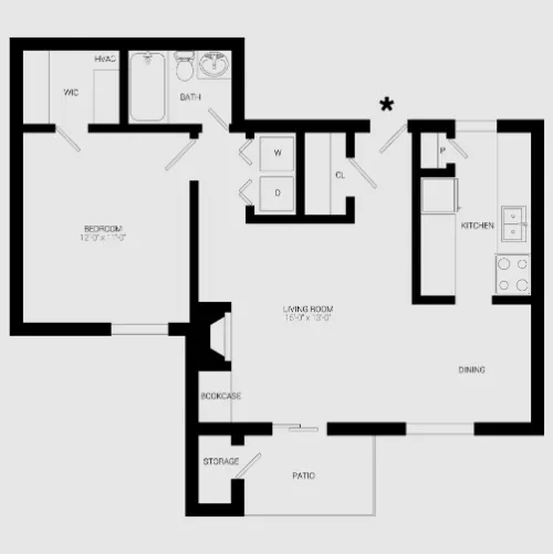 The Ridge floor plan 5