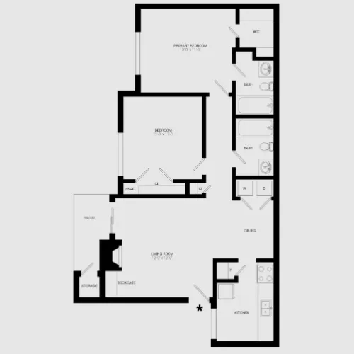 The Ridge floor plan 8