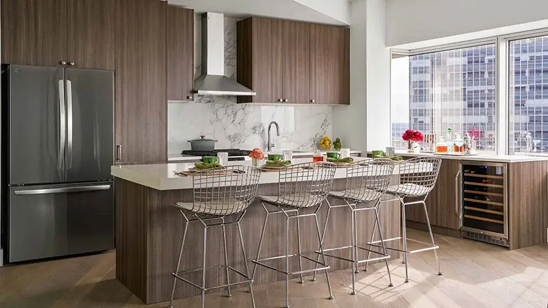 The Sinclair Residences Apartments Kitchen Island