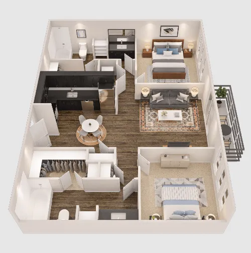 The Standard at Domain Northside floor plan 10