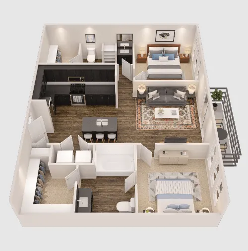 The Standard at Domain Northside floor plan 11