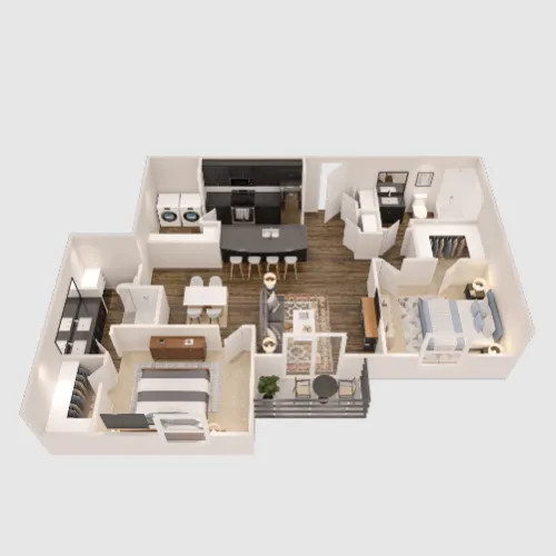 The Standard at Domain Northside floor plan 12