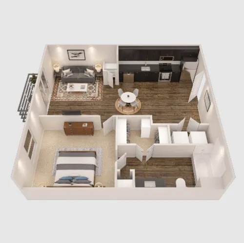 The Standard at Domain Northside floor plan 2