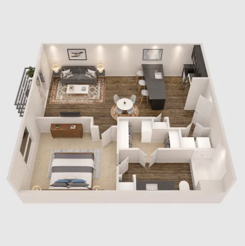 The Standard at Domain Northside floor plan 3