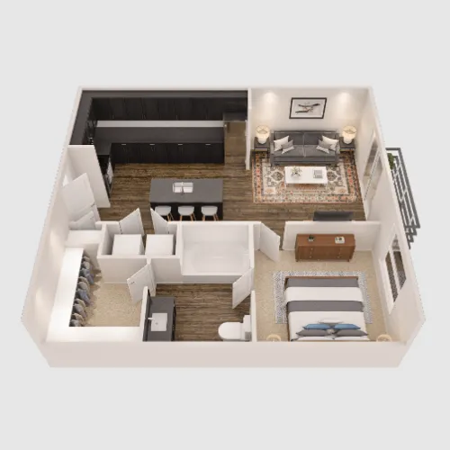 The Standard at Domain Northside floor plan 4