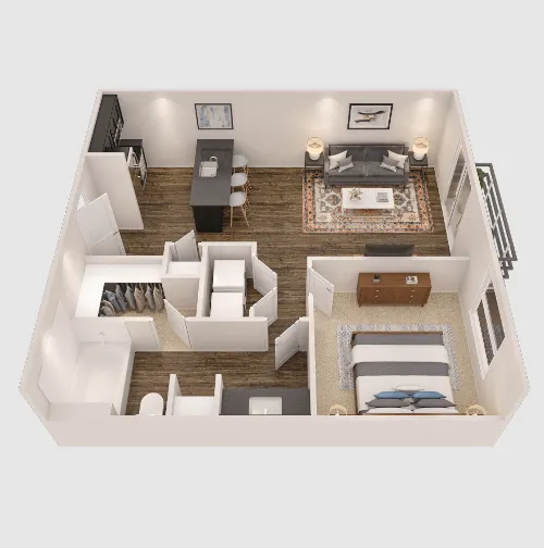 The Standard at Domain Northside floor plan 6