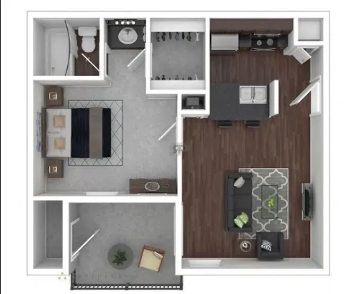 The Vibe floor plan 1