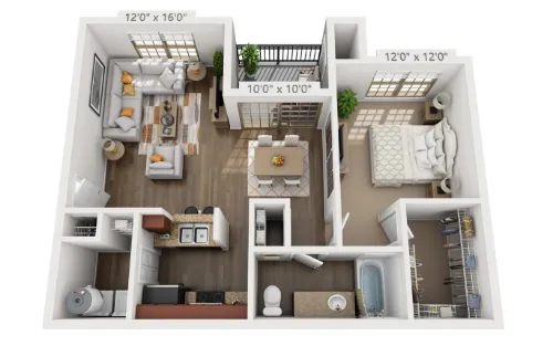 The Village At Gracy Farms floor plan 2