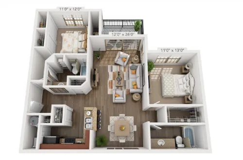 The Village At Gracy Farms floor plan 4