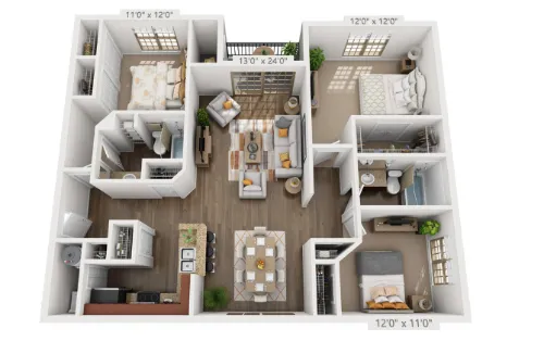 The Village At Gracy Farms floor plan 5