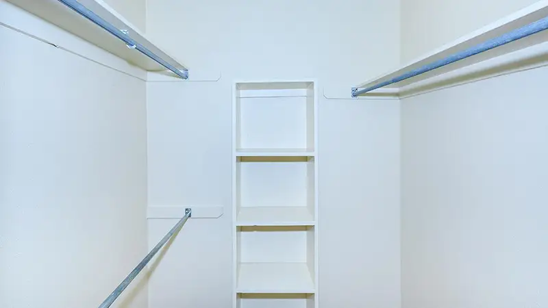 The Way Apartments Walk-in Closet