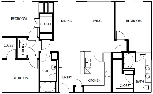 Villages at Domain floor plan 10