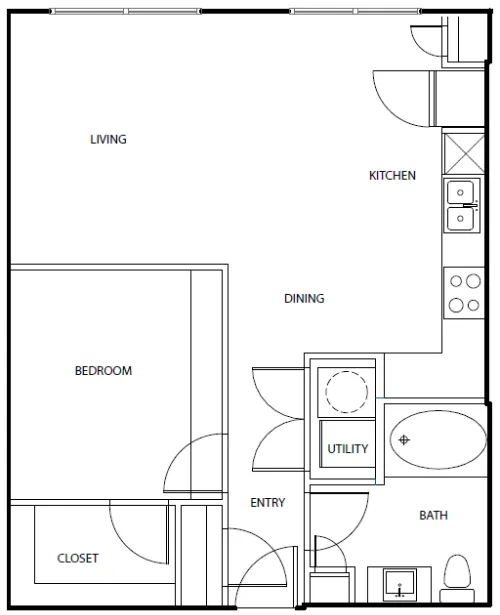 Villages at Domain floor plan 2