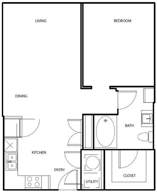 Villages at Domain floor plan 3