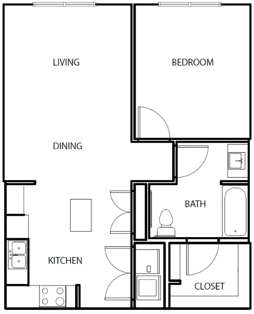 Villages at Domain floor plan 4