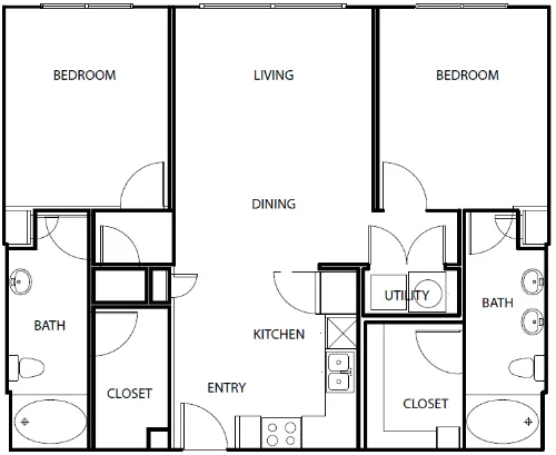 Villages at Domain floor plan 8