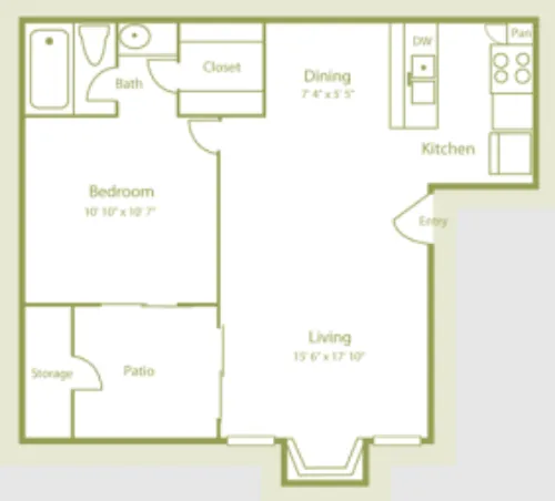 Westdale Parke floorplan 2