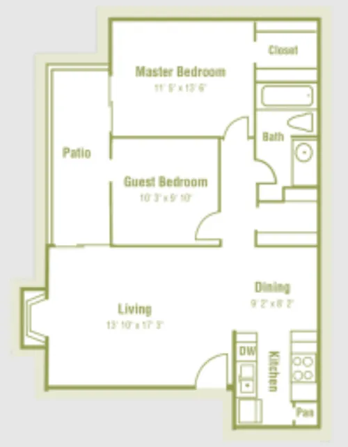 Westdale Parke floorplan 5