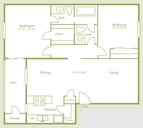 Westdale Parke floorplan 6