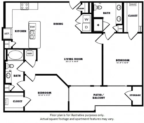 Windsor Burnet Apartments Austin Floor Plan 8