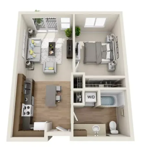 Affinity at Southpark Meadows floor plan 2