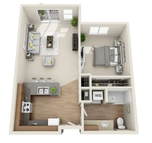 Affinity at Southpark Meadows floor plan 3