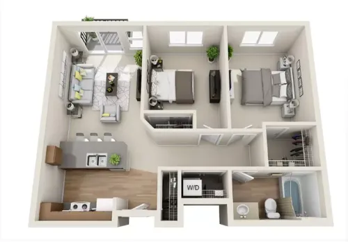 Affinity at Southpark Meadows floor plan 4