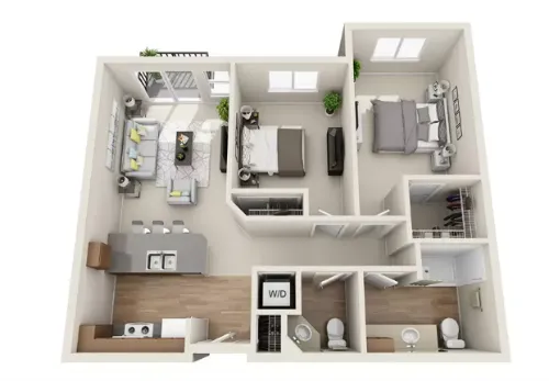 Affinity at Southpark Meadows floor plan 5