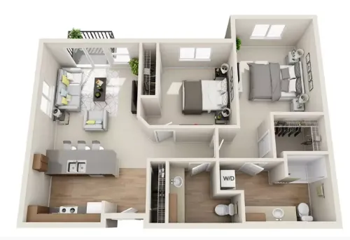 Affinity at Southpark Meadows floor plan 6