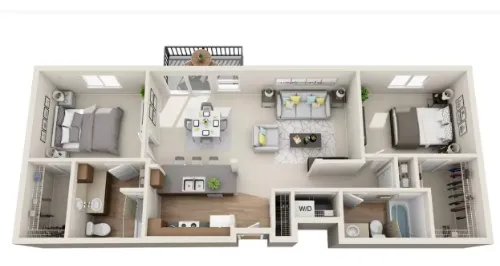 Affinity at Southpark Meadows floor plan 8