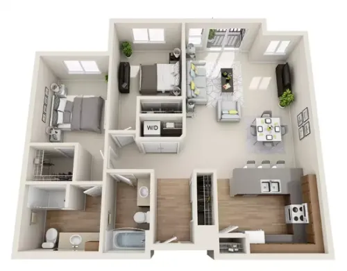 Affinity at Southpark Meadows floor plan 9