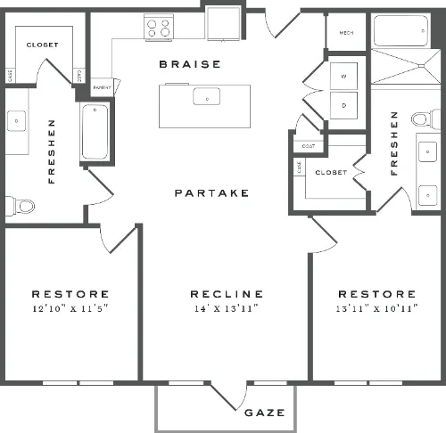 Alexan Garza Ranch floor plan 19