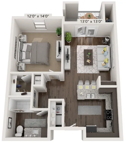 ArborView floor plan 3