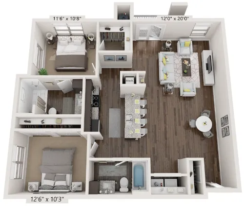 ArborView floor plan 5