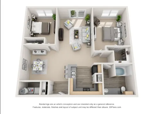 Artisan Apartments floor plan 11