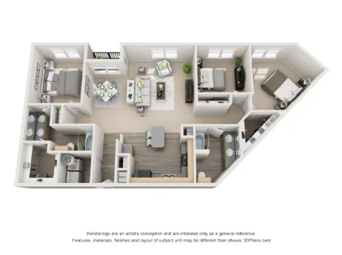 Artisan Apartments floor plan 19