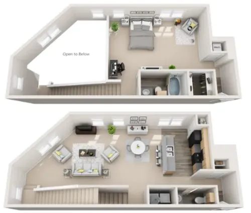 Artisan Apartments floor plan 9