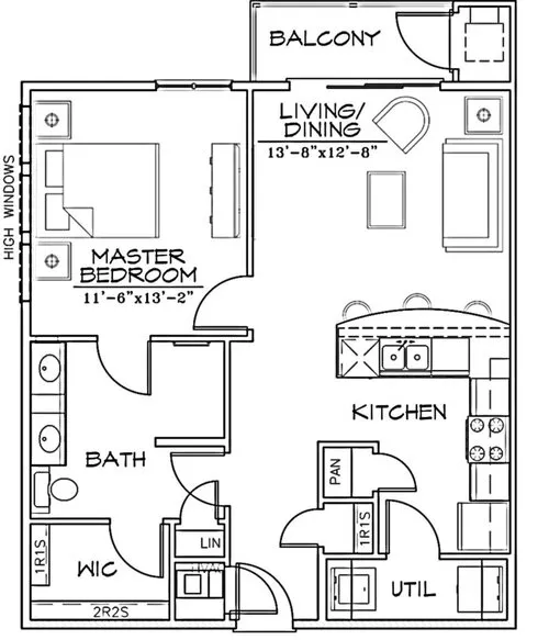 Aspire North Austin floor plan 2