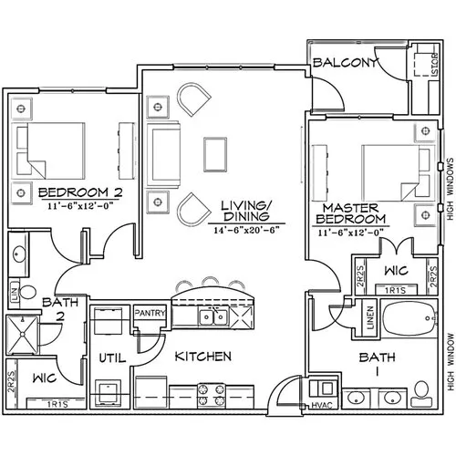 Aspire North Austin floor plan 3