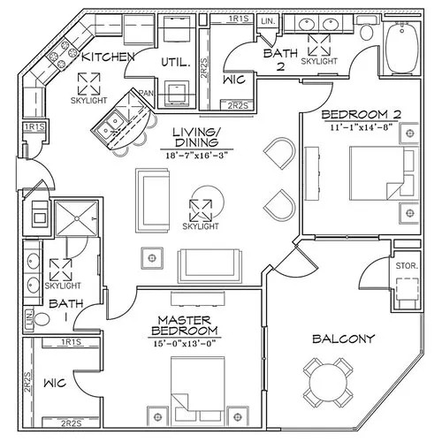 Aspire North Austin floor plan 5