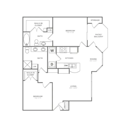 Avana SoCo floor plan 10