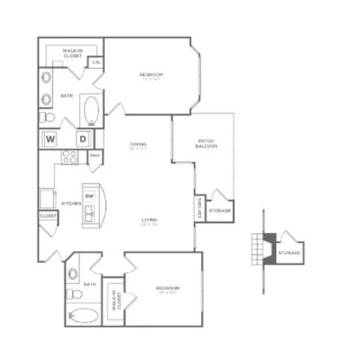 Avana SoCo floor plan 13