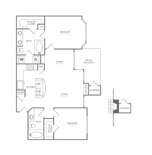 Avana SoCo floor plan 15