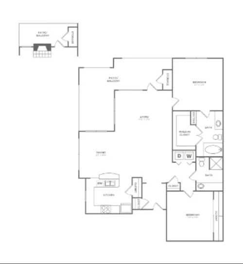 Avana SoCo floor plan 16