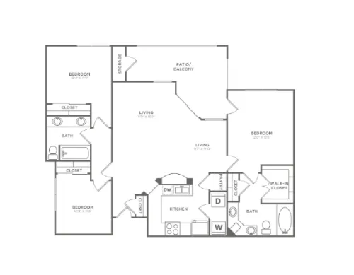 Avana SoCo floor plan 17