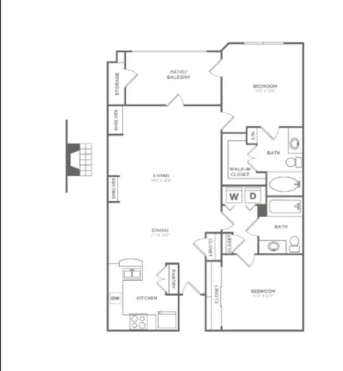 Avana SoCo floor plan 8